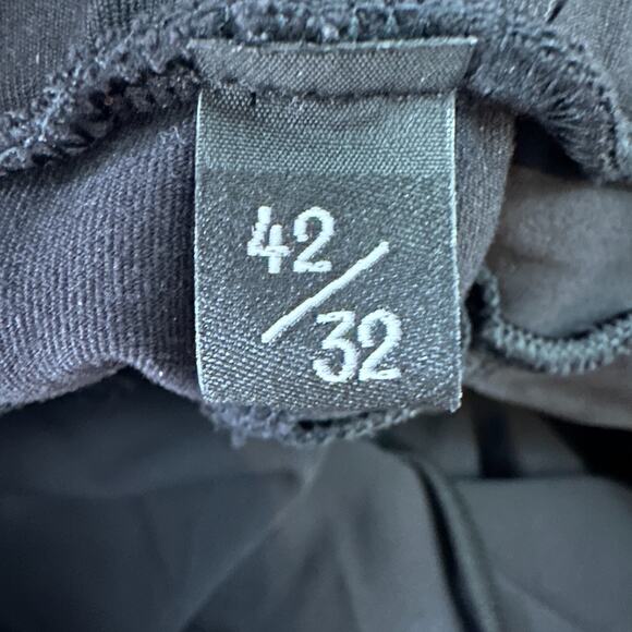 Public Rec Activewear Pants Men’s 42 X 32 Black Stretch Pull Up Straight Leg - Picture 7 of 11